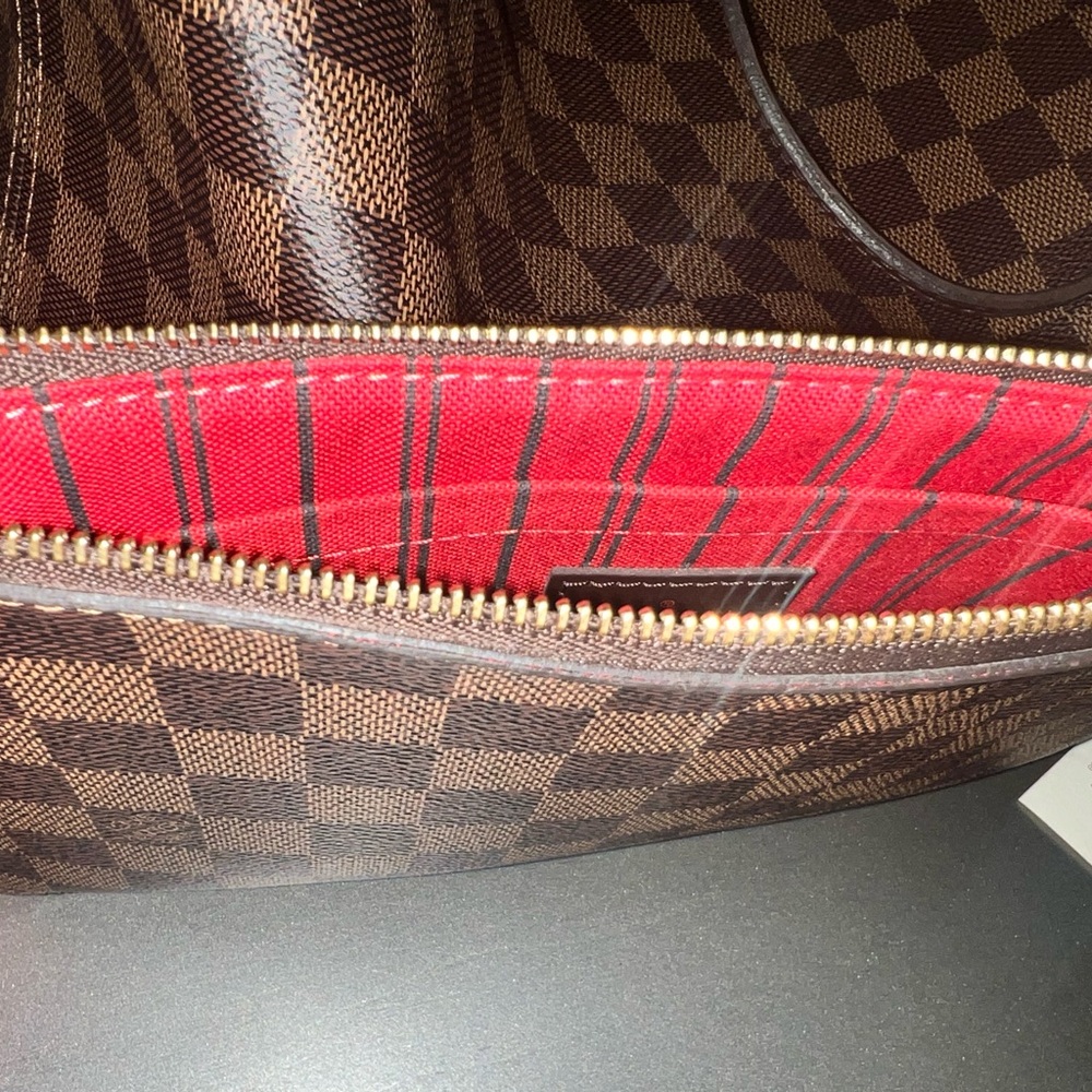 LV Neverfull GM Damier Ebene Tote Handbag - Picture 7 of 11